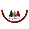 Christmas Outdoor Fan-Shaped Flag Banner Christmas Decor For Home 2026 Christmas Drop Ornament Xmas Navidad Gift New Year
