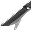 Motorcycle Chain Guard Real 3K Carbon Fiber Long Modification Replacement for MT‑09 2017‑2018