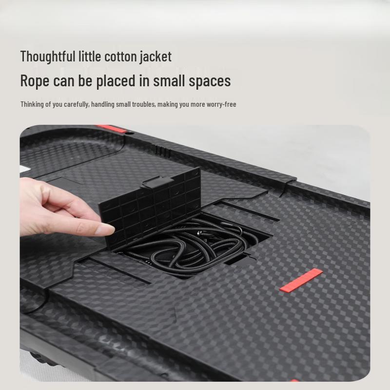 UOSU Folding Utility Cart with Storage Box