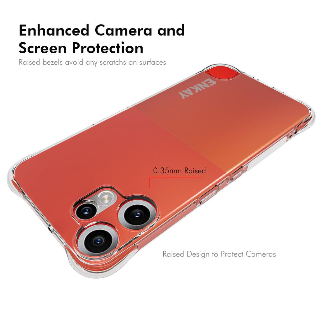 For Nothing CMF Phone 2 Pro Clear Phone Case ENKAY HAT PRINCE Shockproof Anti-slip TPU Cover