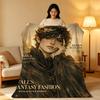 Novel T-The C-Cruel P-Prince Throw High-Density Short Plush Blanket Soft Skin-Friendly for Sofa Nap Air-Conditioned Room