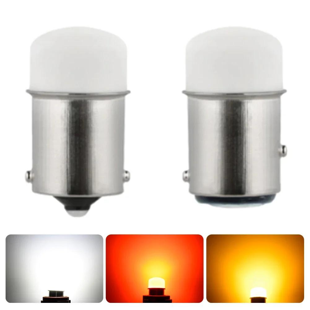 Auto White Red P21W 5W LED Bulb 1156 1157 BA15S BAU15S BAY15D Led Car Signal Lamp R5W R10W DRL Daytime Running Light 12V