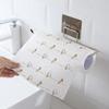The Kitchen Wall Hanging Paper Towel Rack,Plastic Wrap , Perforation-Free Dish Cloth Stainless Steel Organizer Hooks