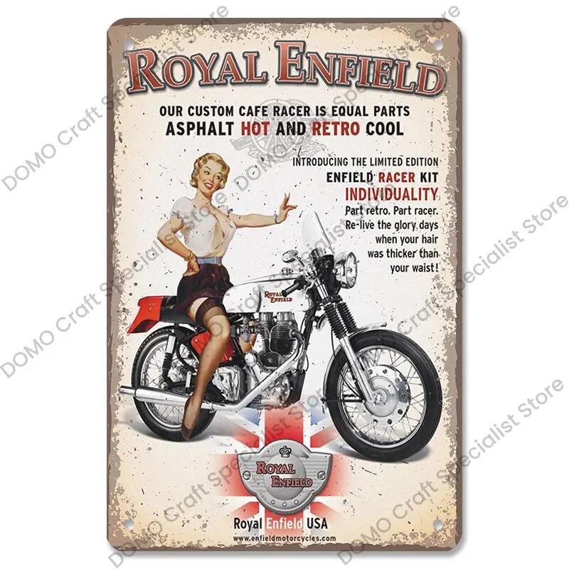 Vintage Motocross Poster Metal Tin Signs  Motorcycle Grand Prix Metal Plaque Retro Wall Decor for Garage Moto Club Man Cave