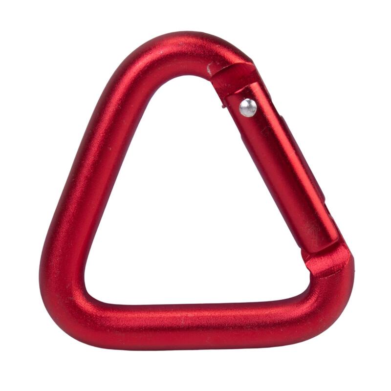 D.R.N. Large Triangle Aluminum Carabiner Key Hook (2-pack)