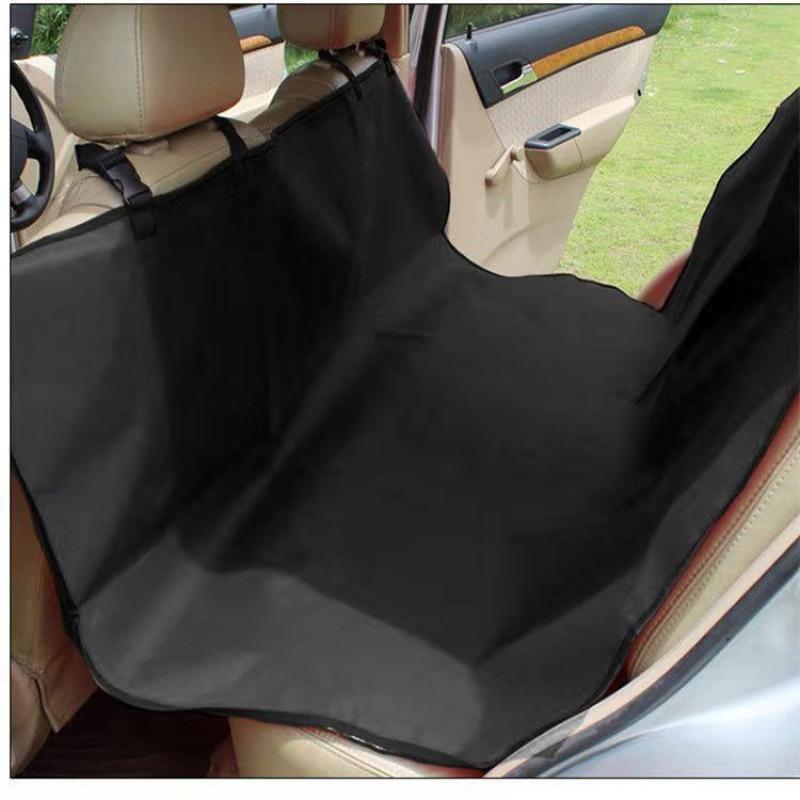 Coussin de siège arrière pour animaux de compagnie monté sur voiture, coussin imperméable pour chien, coussin arrière résistant à l'usure et aux morsures pour chien de voiture