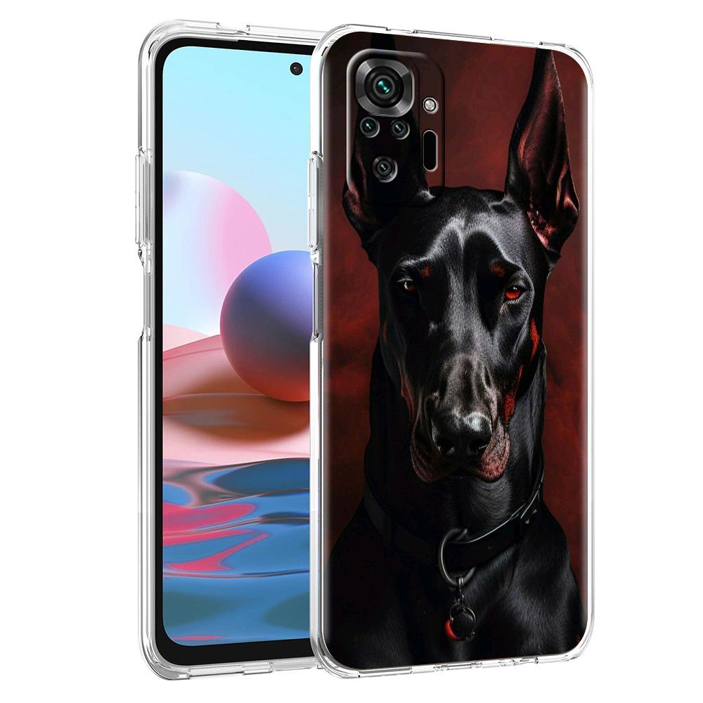 Phone Case For Xiaomi Redmi Note 15 14 5G 13 12 10 11 Pro Plus 4G 14C 13C 12C Soft TPU Cover Rottweiler Dog
