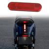 Reflective Mudguard Safety Light Fenders Accessory Suitable For Electric Scooters Motorcycles, Enhanced Night Visibility