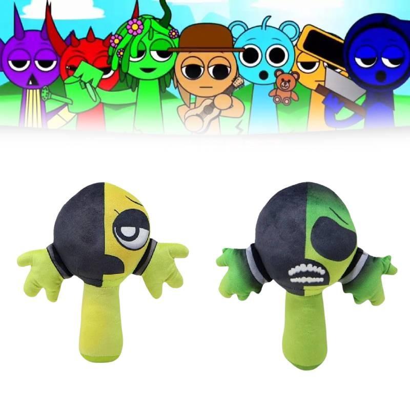 Sprunki Green Tea Plush Toys Cartoon Stuffed Doll Game Peripheral Gift Kids