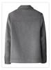 Premium Wool Tweed Coat for Middle-aged and Elderly Men - Warm, Large Size, Lapel Jacket for Winter