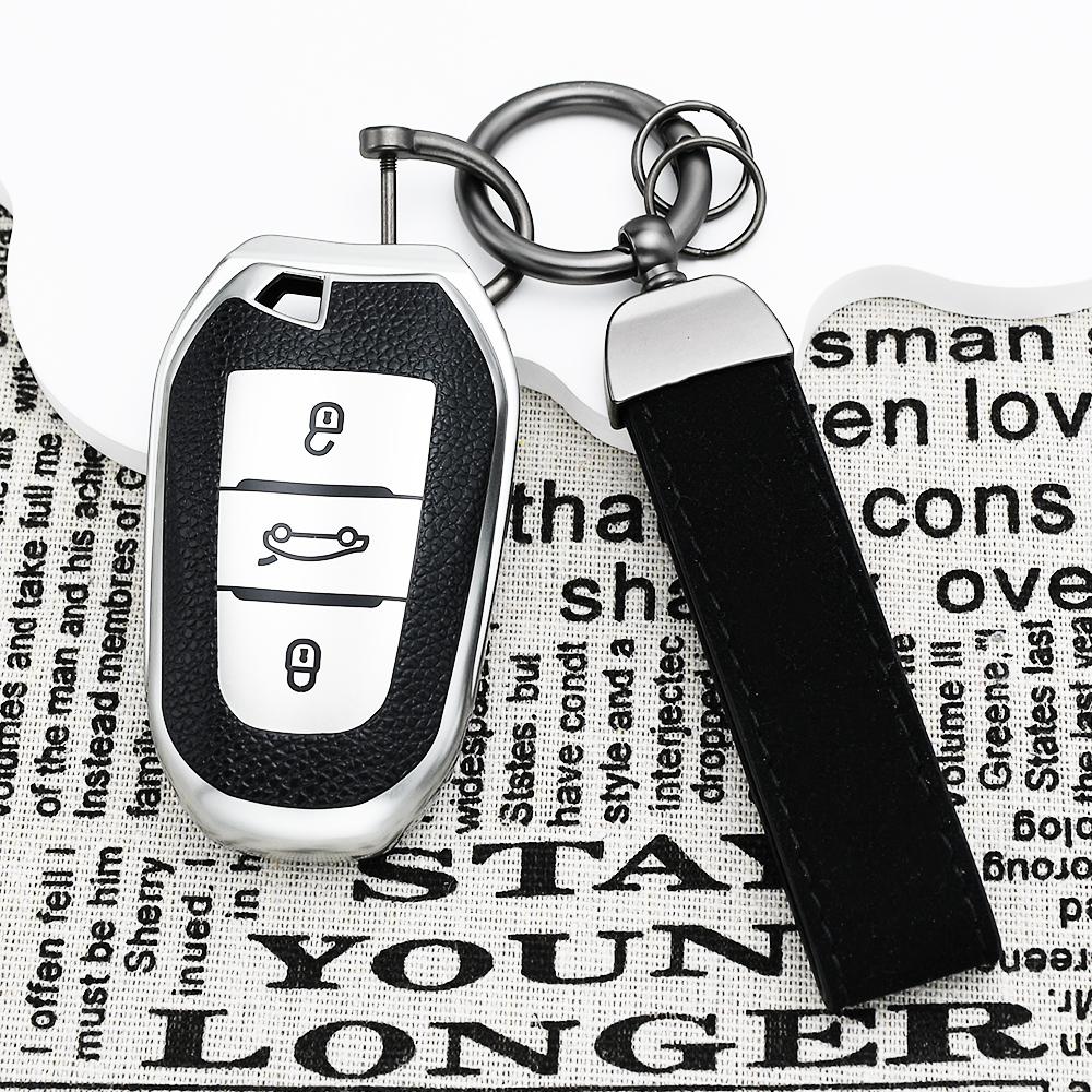 Auto Keyless Cover Car Key Case Keychain Fob For Peugeot 407 508 206 2008 301 5008 3008 307 308 207 208 For Citroen C2 C3 C4 C5