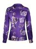 2026 Women's European & American Floral French-Look Long Sleeve Shirt