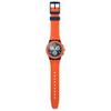 Orologio da polso Swatch CHRONO PLASTIC CAMO FLASH SUSI400 Unisex Adulto Arancione