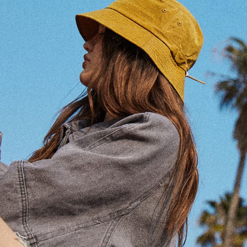 

SAND SOUND Панама рипстоп горчичного цвета (MS338BA60G) Yellow