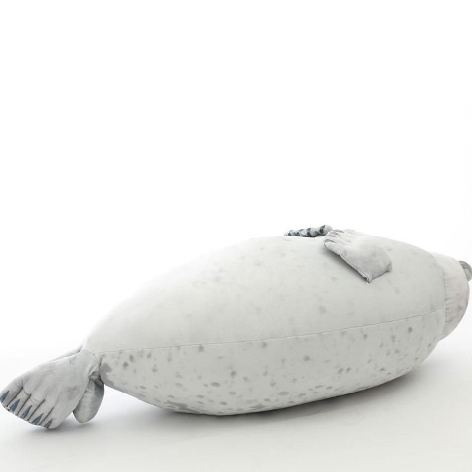 20cm Roztomilý Baculatý Naštvaný Blob Tuleň Polštář 3D Novinka Hračka Lachtan Plyšová Hračka Vycpaná Panenka Narozeninové Dárky pro Děti