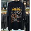 Overkill Band Concert Graphic Black Short Sleeve Unisex T Shirt Unisex T-Shirt
