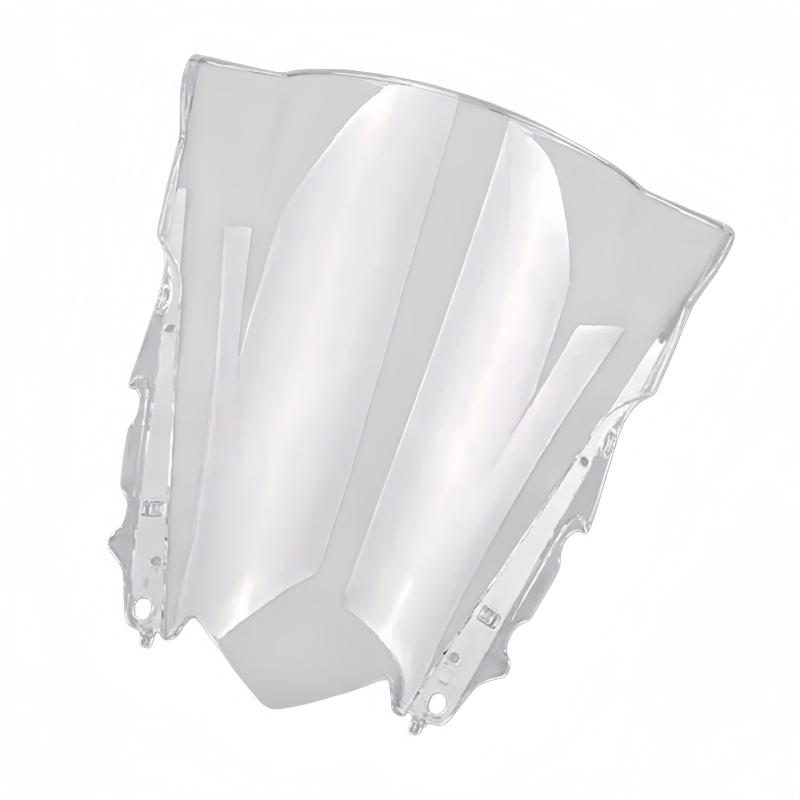 Motorcycle Windshield Windscreen Double Bubble Front Windshield Wind Deflector for Yamaha YZF R3 R25 2014 2015 2016 2017 2018