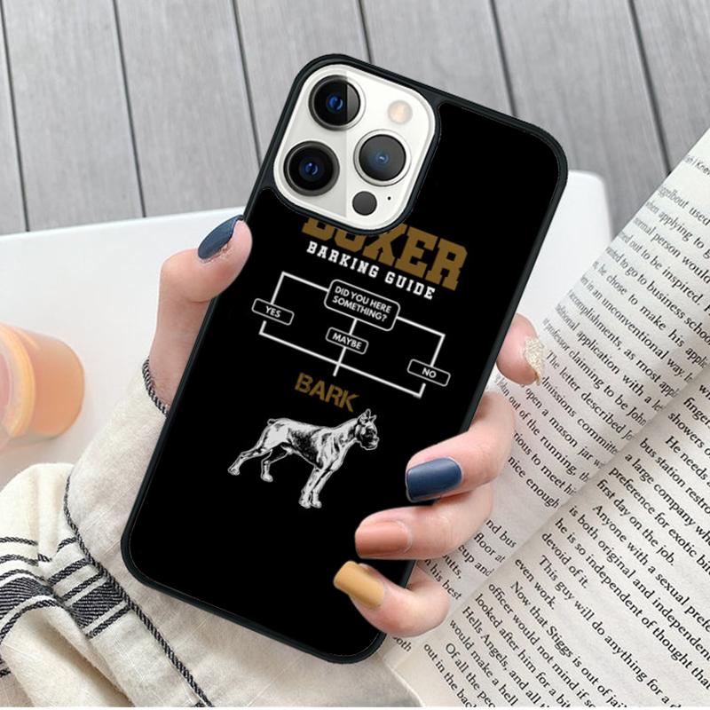 Life is better with a boxer dog Phone case  For iPhone 17 Air 16 15 14 11 12 13 Pro MAX Plus cover shell coque