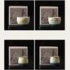Porcelain Kung Fu Tea Cup Chinese Handmade Blossom Vintage Double Happiness Zen Office Ceramic Teacup Personal Meditation