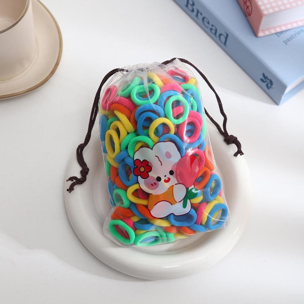 Small 2023 Baby Hair Ring: Cute Rubber Band Hair Accessories for Girls