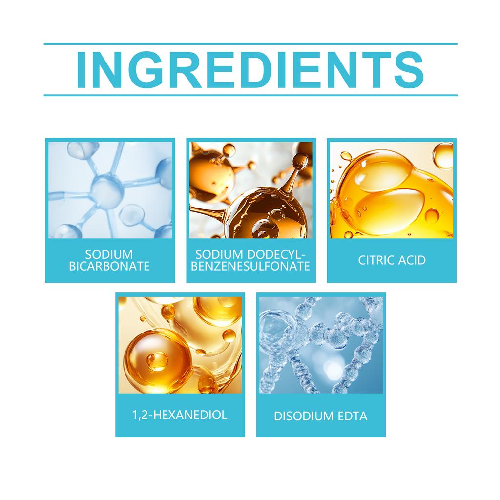 Washing Machine Cleaning Tablets, Powerful Descaling, Sterilization And Disinfection Fully Automatic Drum.