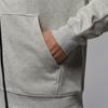 Jordan Sporthoop FW24 Dri-FIT Módní Minimalistická Mikina na zip s kapucí Pánská mikina Melírovaně šedá Černá FV8603050