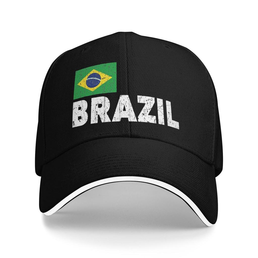 Brazil Soccer Team Football Brazilian Flag Baseball Caps Snapback Baseball Hats Breathable Casual Casquette for Men And Women