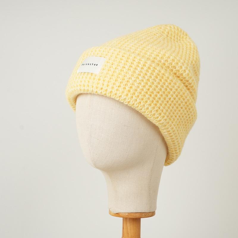 Wool Hat Women's Autumn Winter Warm Knitted Pullover Hat for Men Sleeve Cap Skullies Beanies Ski Cap