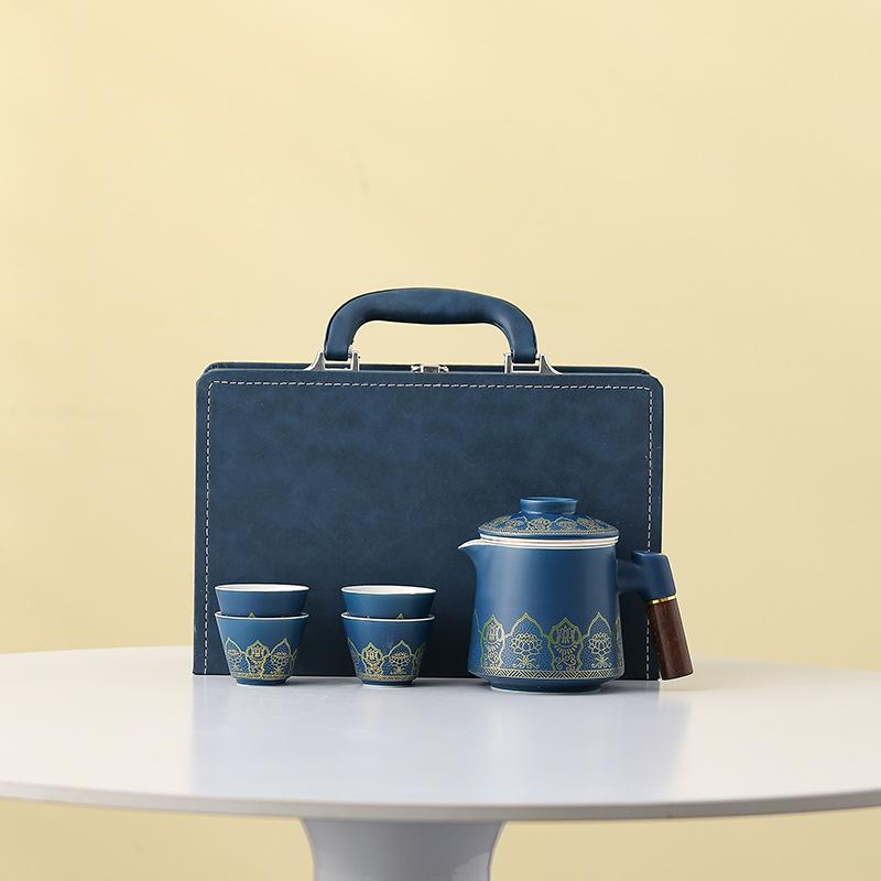 Business Company Gifts To Customers, Employee Travel Tea Set, Insurance Car Enterprise Activities Souvenir