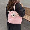 Street Style Tote Bag With Pu Material For Casual Daily Use