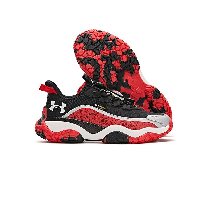 Under Armour Casual Versatile Sports Series Non-Slip Shock Absorbing Wear-Resistant Breathable Kids Running Shoes Kids Running Shoes 2431503-100