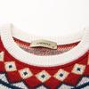 Women's Retro Cable Knit Wool Sweater