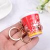 1 Piece Bowl Noodle Turkey Noodles Spicy Ramen Charm Mini Snacks Bag Pendant Simulation Instant Noodles Keychain Christmas Gifts