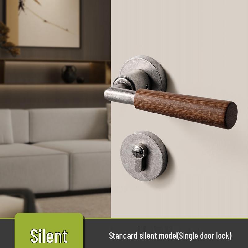 Shuodun Retro Walnut Solid Wood Silent