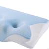 Piercing Pillow Ergonomic Soft Cervical for Couch Traveling Apartment gray and white