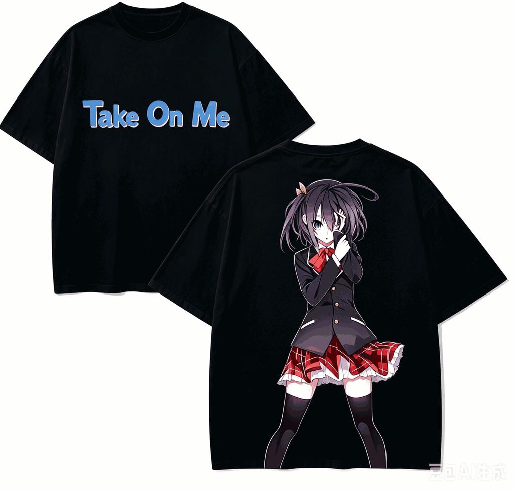 Love Chunibyo Other Delusions Anime Lover TShirt Harajuku Cotton NewModel High Street Retro Fashion Oversized Unisex Soft