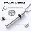 Stainless Steel Breathing Resistance Whistle Necklace Yoga Meditation Necklace  Female Lady Girl