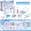 Girl Children Simulation Cosmetics Princess Makeup Lipstick Nail Play House Toy Set (Non-Smear)