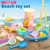 Outdoor Beach Sand Toy Set Children's Complete Tool Kit for Playing In the Sand And Creating Castles