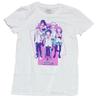 My Hero Academia Girls Juniors T-Shirt - Class 1A Deku In Front Purple Blue