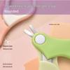 Portable Baby Nail Care Set: Includes Nail Clippers and Small Scissors for Newborns and Children