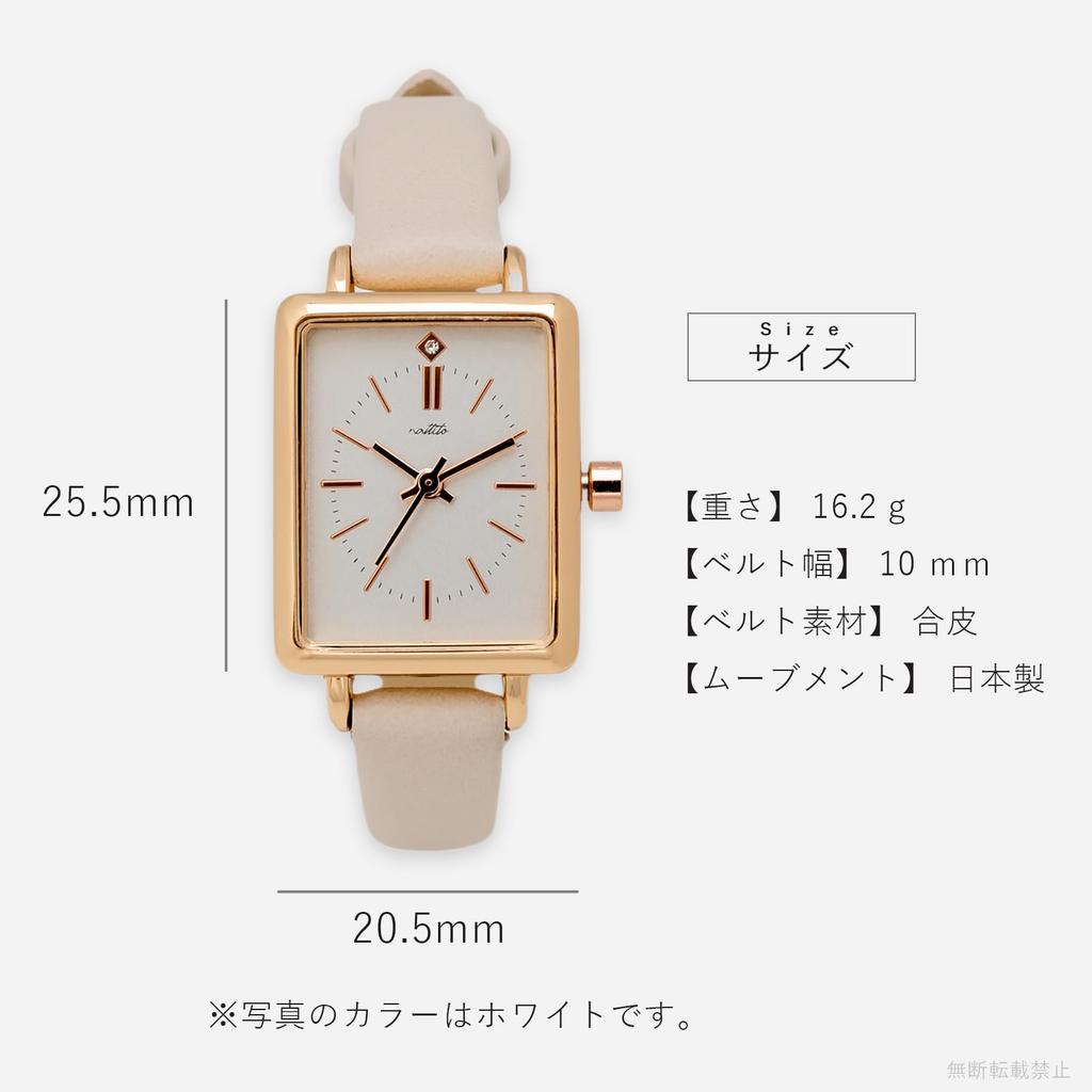 Fieldwork Women's Analog Watch with Leather Strap, Gray, GY075-2