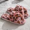 Pantofole Morbide a Fascia Incrociata in Peluche, Casa, Pelliccia, Per Donna, Punta Aperta, Suola Morbida, Scarpe da Casa Peluche, Donna, Inverno, Accoglienti, Calde, Pavimento Interno