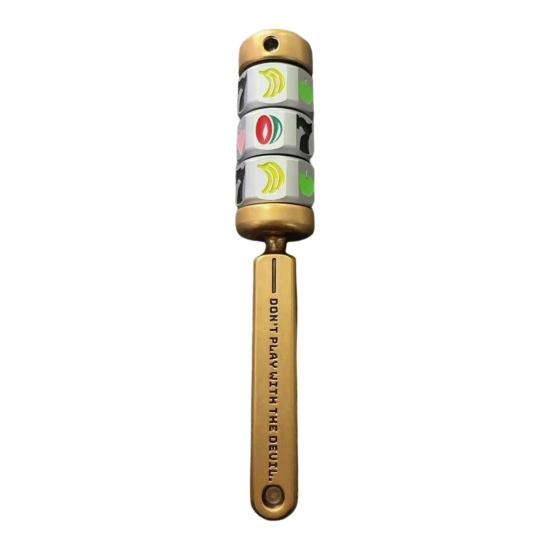 Stress Relief Finger Spinner Machine Inspired Home Toy Fruit Slots Office Worker Rotary