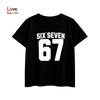 67 Jacket Zip Up Hoodie Unisex Six Seven Italian Brainrot Harajuku Hooded Spring Autumn Casual Thin Top Coat Kid Clothing Gift