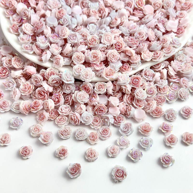 Hot-Selling Floral Color Nail Art Kit Luminous Resin Spring Fresh Nail Art Accessories