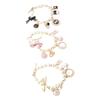 Sweet Fashion Puppy Accessories Pearl Dog Chain Princess Pet  Collars Cat Jewelry Bow Collar Necklace