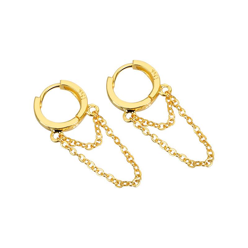 Chic Round Hoop Earrings For Women Trendy Circle Ear Cuffs Autumn Winter Fashion Jewelry With Premium Feel And Unique