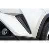 For Toyota CHR CH-R 2018-2022 ABS Carbon Fiber Front Fog Light Lamp Cover Trim