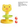 Kids Ball Drop Tower 2/3/5/7/9 Layers Cartoon Pig Marble Run Track Toy Toddlers Boys Girls Educational Rolling Ball Slide Toy